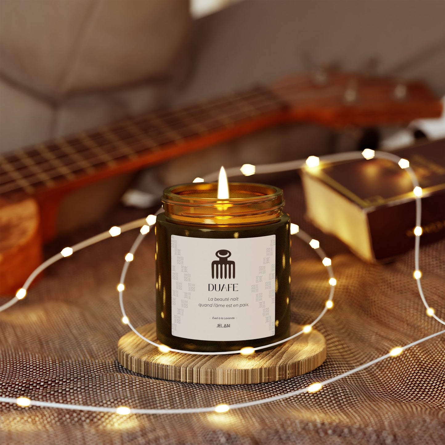 Bougie à la lavande | bougie Symbole Duafe | Beauté & Féminité