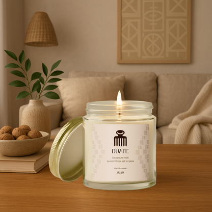 Bougie à la lavande | bougie Symbole Duafe |  Beauté & Féminité