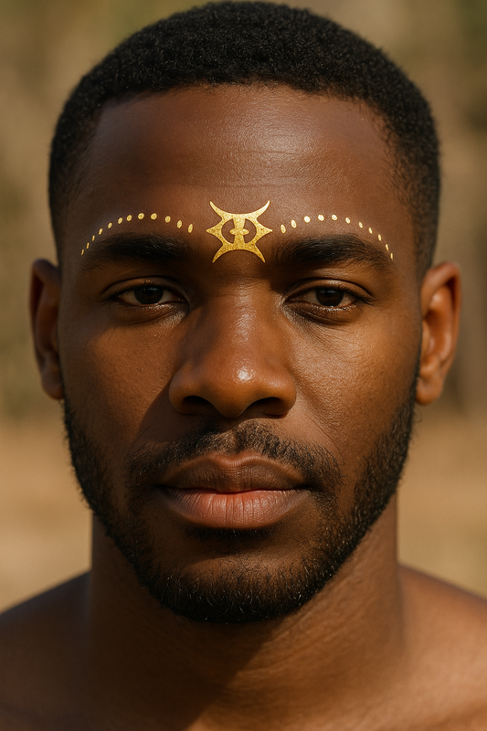 Tatouages éphémères – Amani : La force & l'équilibre